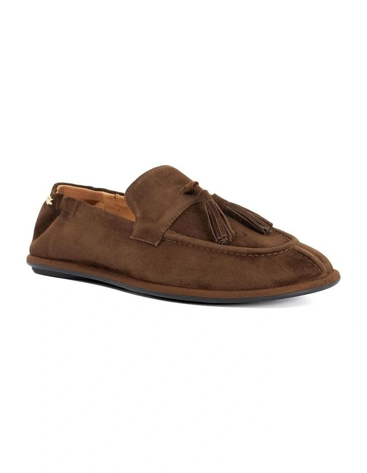 Grounding Tassel Loafer in Brown image 3