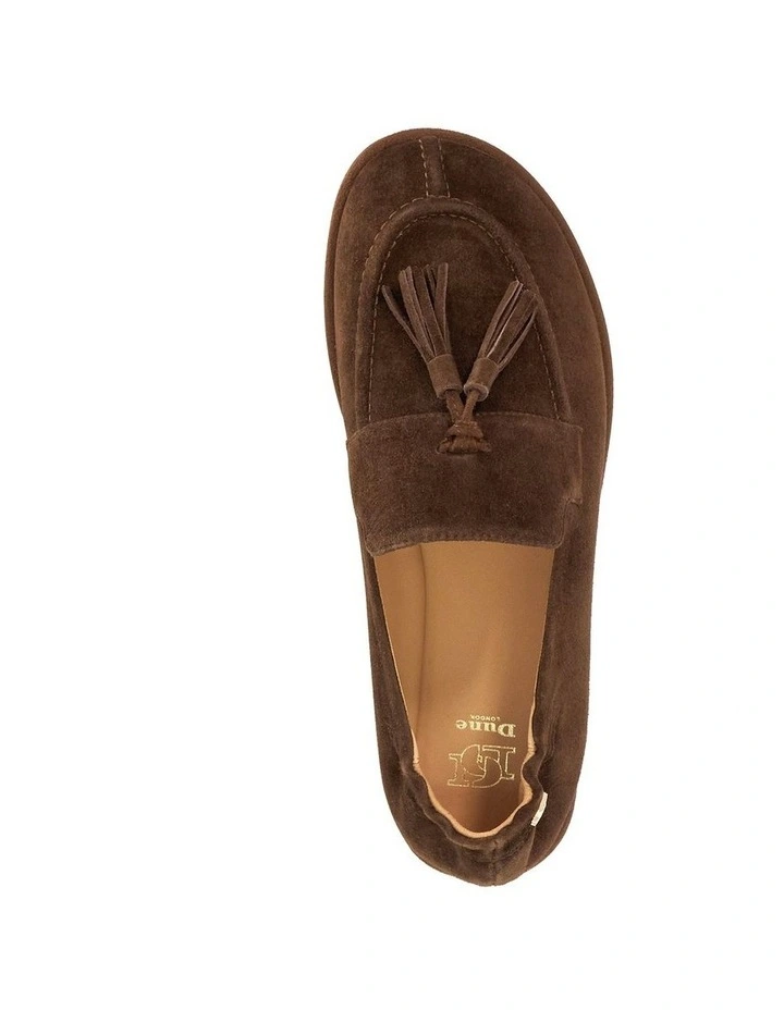 Grounding Tassel Loafer in Brown image 4