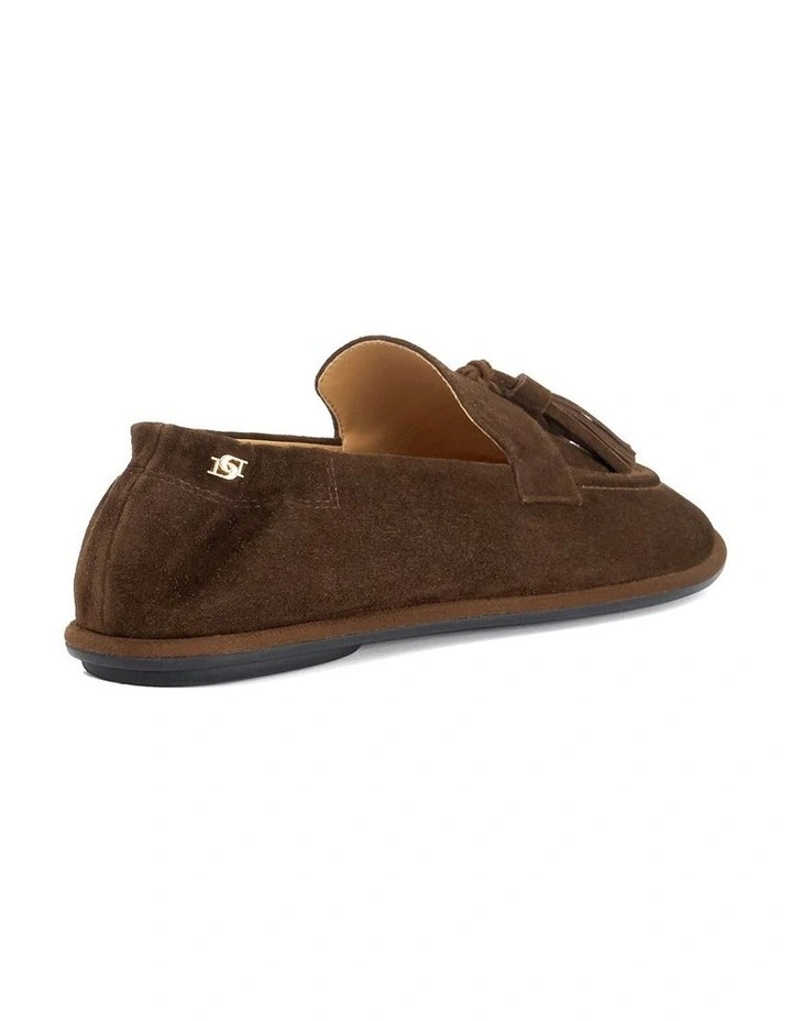 Grounding Tassel Loafer in Brown image 5