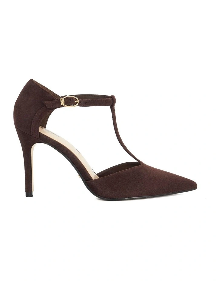 Castered Court Sandal in Brown image 1