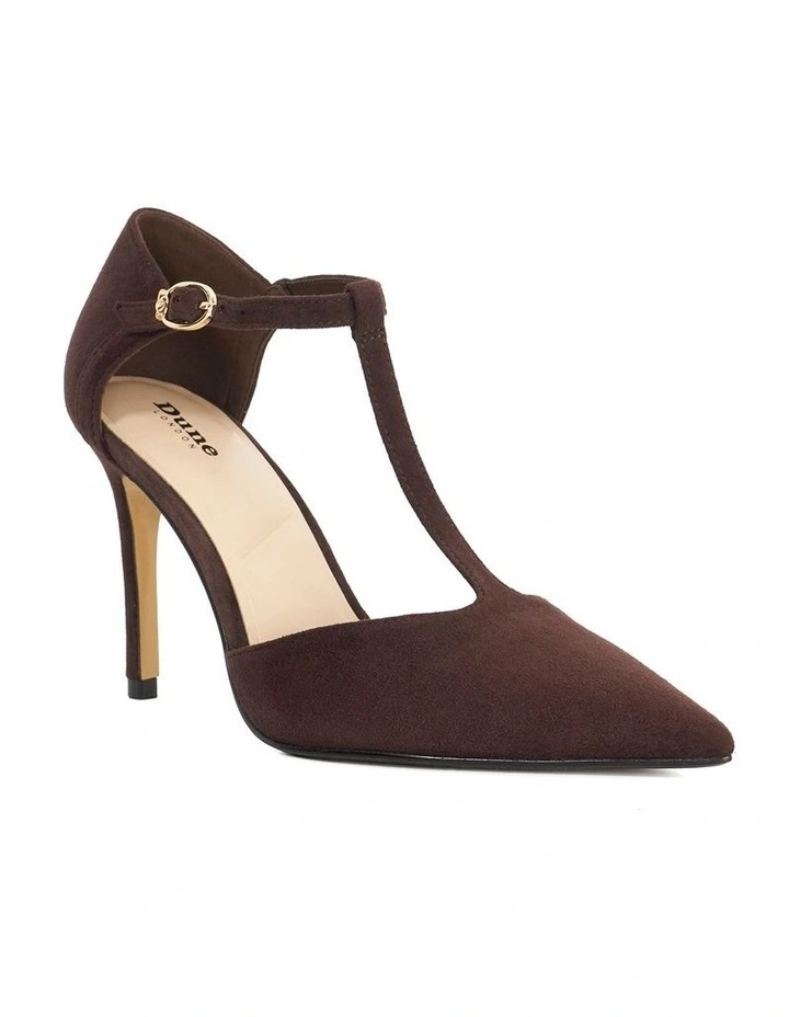 Castered Court Sandal in Brown image 2