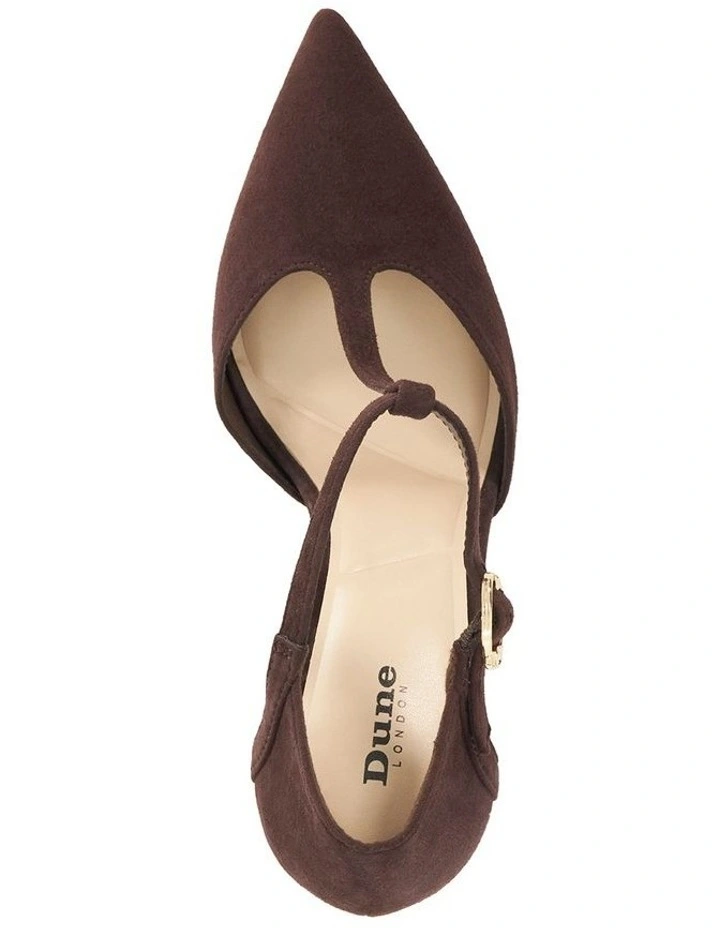 Castered Court Sandal in Brown image 3