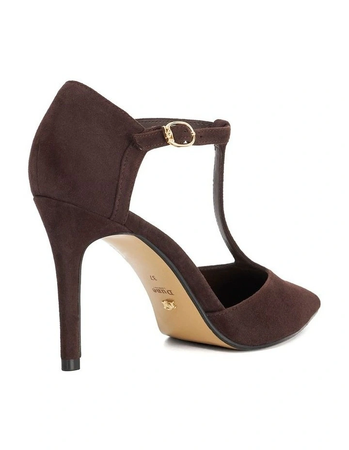 Castered Court Sandal in Brown image 4