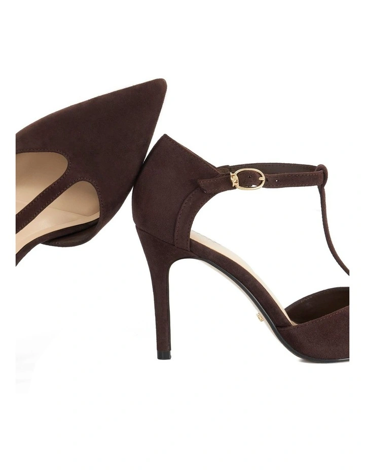 Castered Court Sandal in Brown image 5