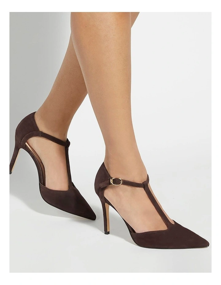 Castered Court Sandal in Brown image 6