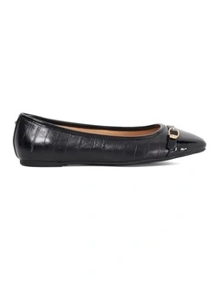 Habitats Ballet Flat in Black