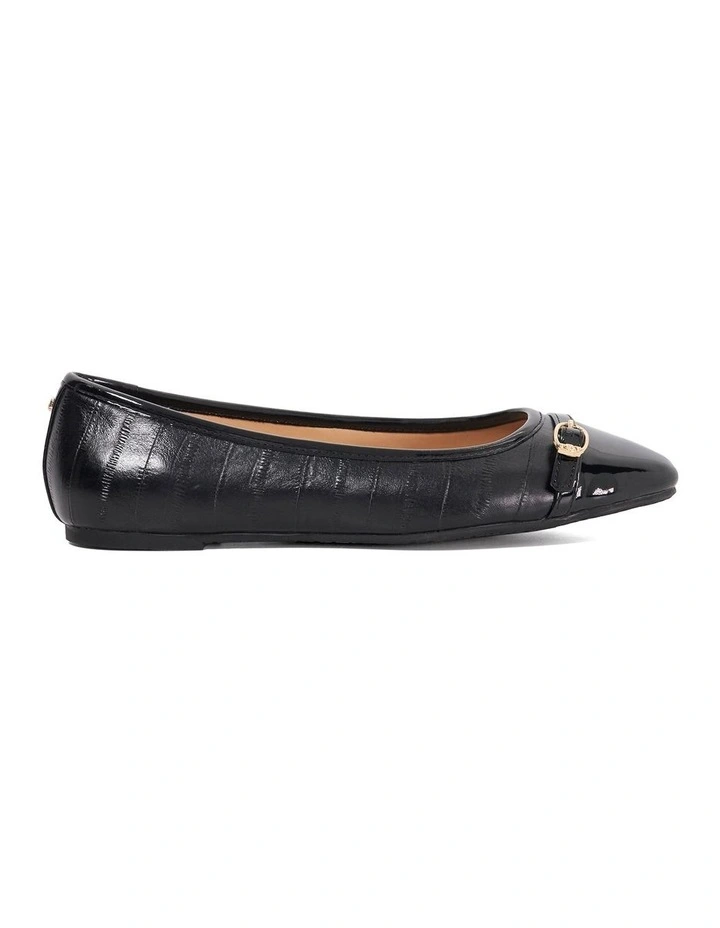 Habitats Ballet Flat in Black image 1