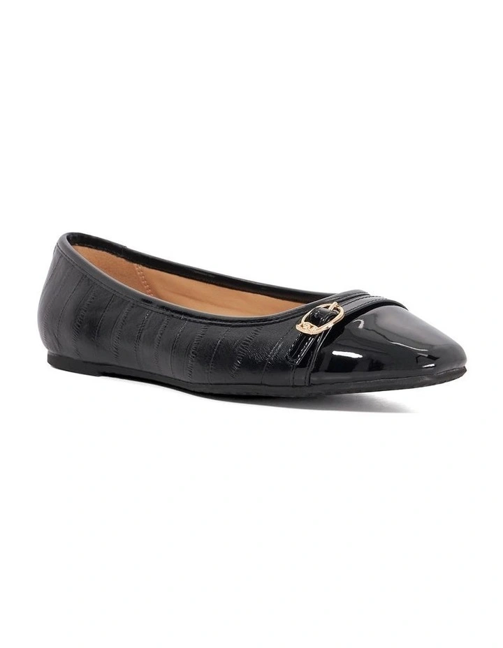 Habitats Ballet Flat in Black image 2