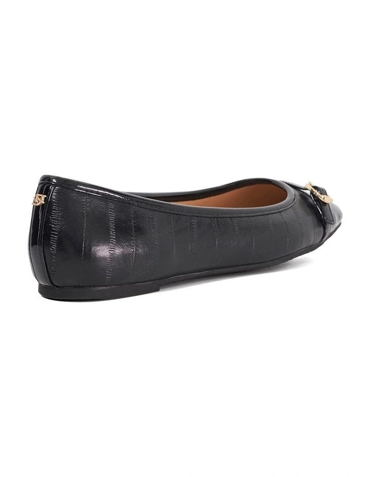 Habitats Ballet Flat in Black image 4