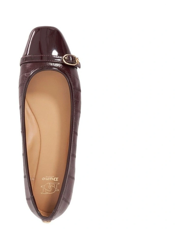Habitats Ballet Flat in Burgundy image 3