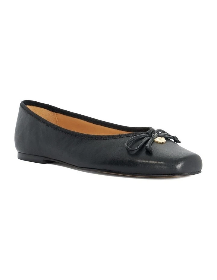 Harllowe Ballet Flat In Black image 2