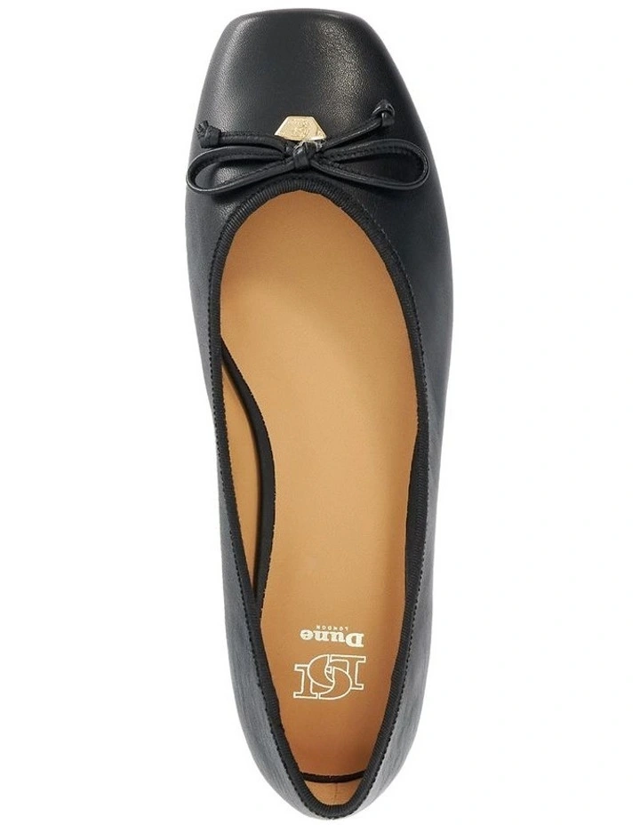 Harllowe Ballet Flat In Black image 3
