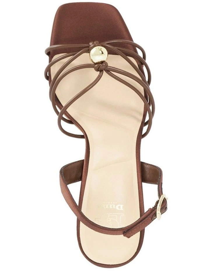 Mikonos Heel in Brown image 3