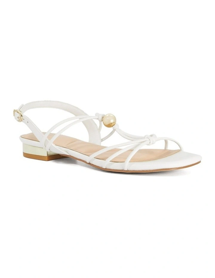 Nassau Sandal In White image 2