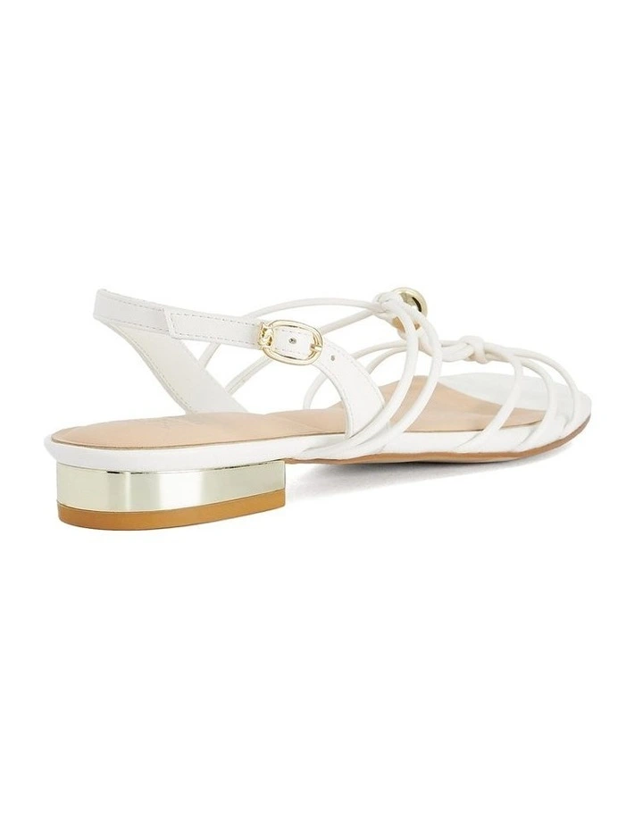 Nassau Sandal In White image 4