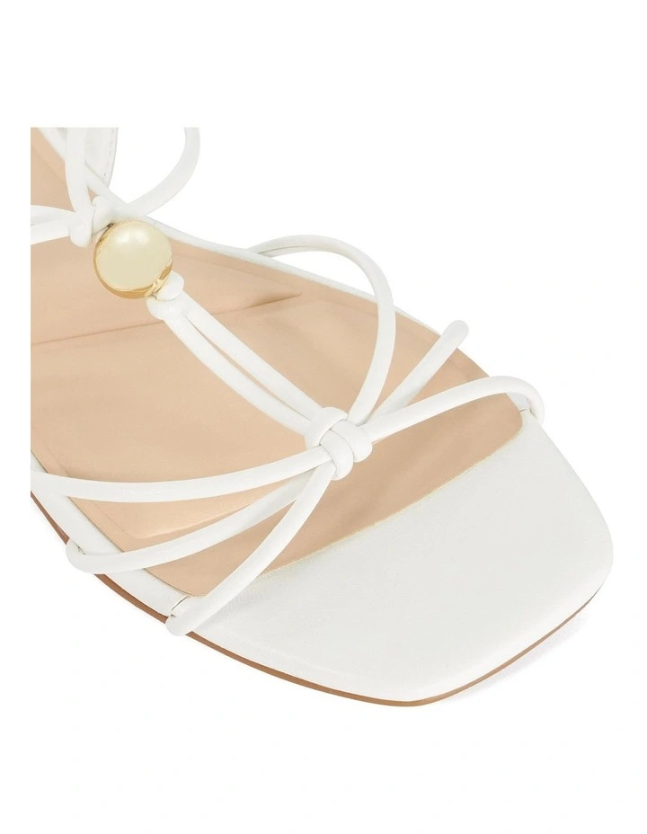 Nassau Sandal In White image 5