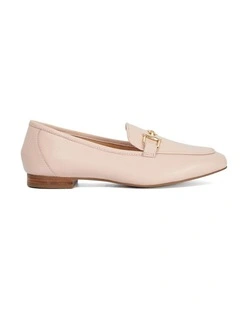Grained Loafer In Blush