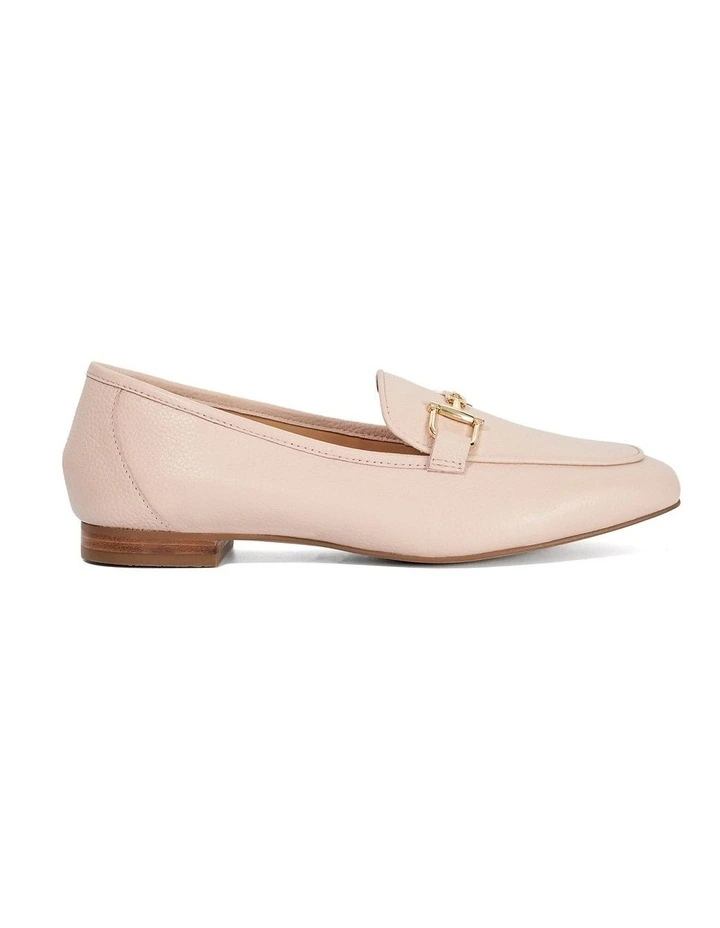 Grained Loafer In Blush image 1