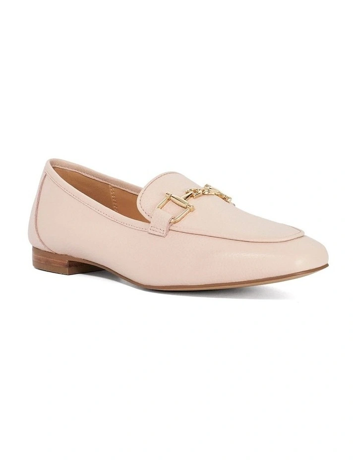 Grained Loafer In Blush image 2