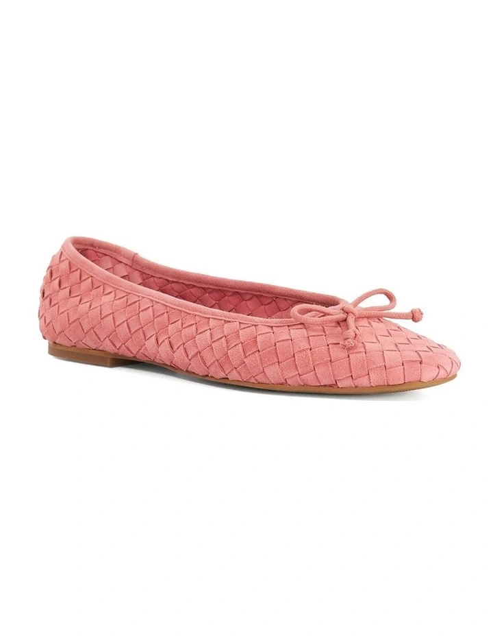 Heat Ballet Flat In Red image 2