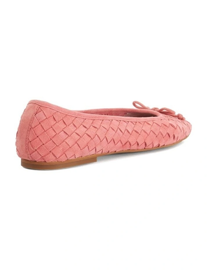 Heat Ballet Flat In Red image 4