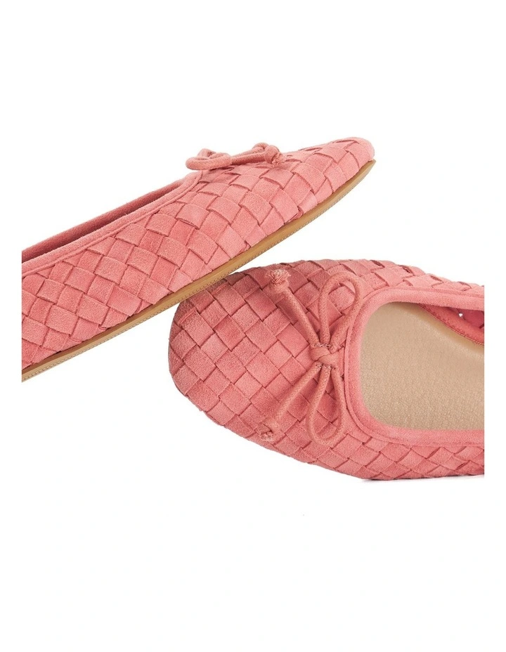Heat Ballet Flat In Red image 5