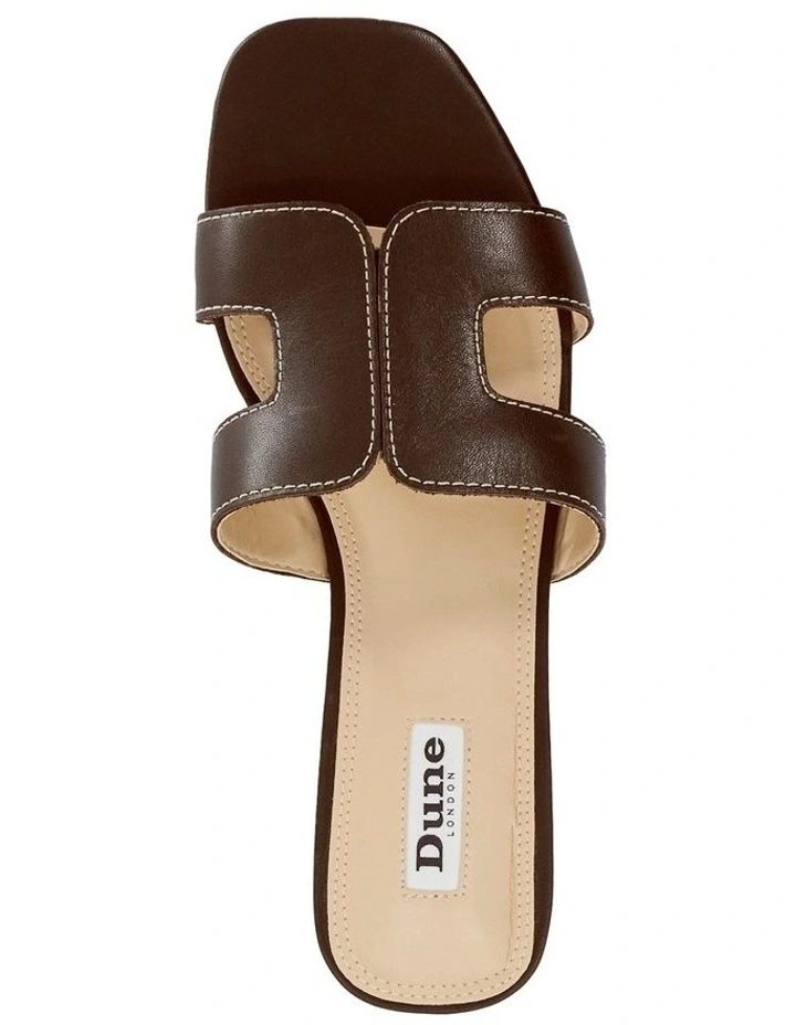 Loupe Sandal In Brown image 3