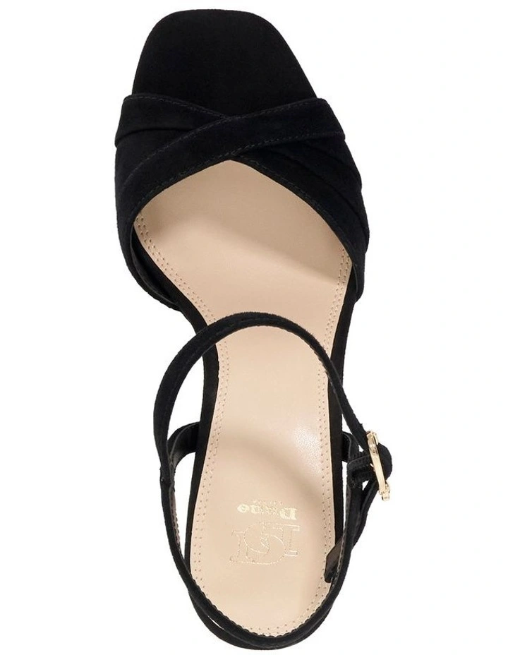 Malene Heel In Black Suede image 3