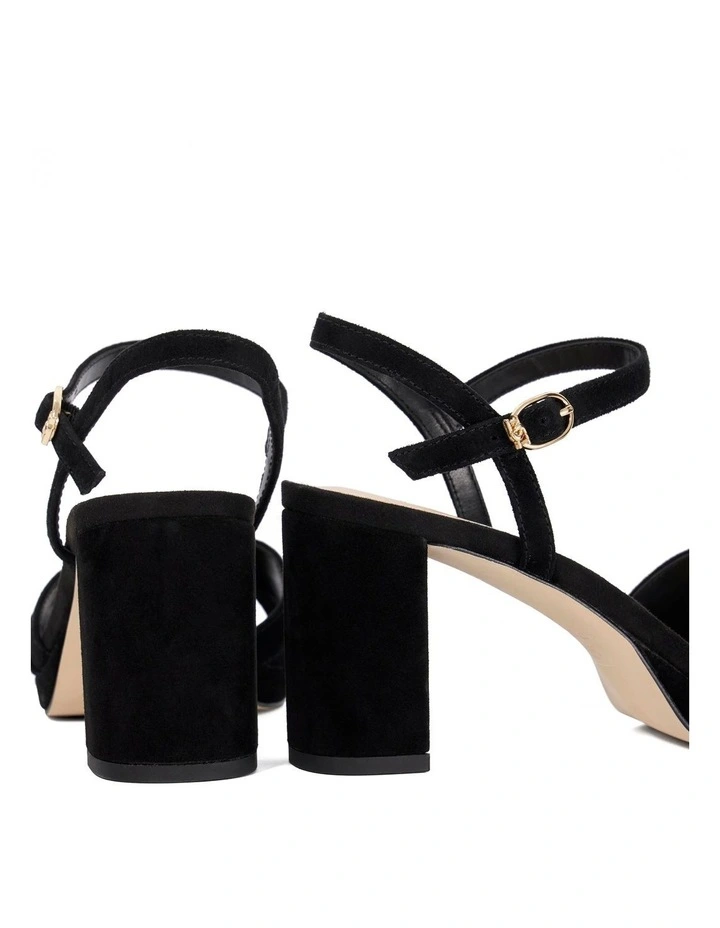 Malene Heel In Black Suede image 5