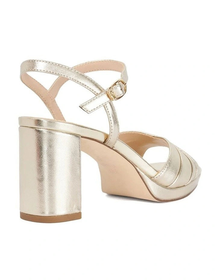 Malene Heel In Gold image 4