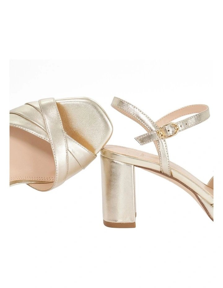 Malene Heel In Gold image 5