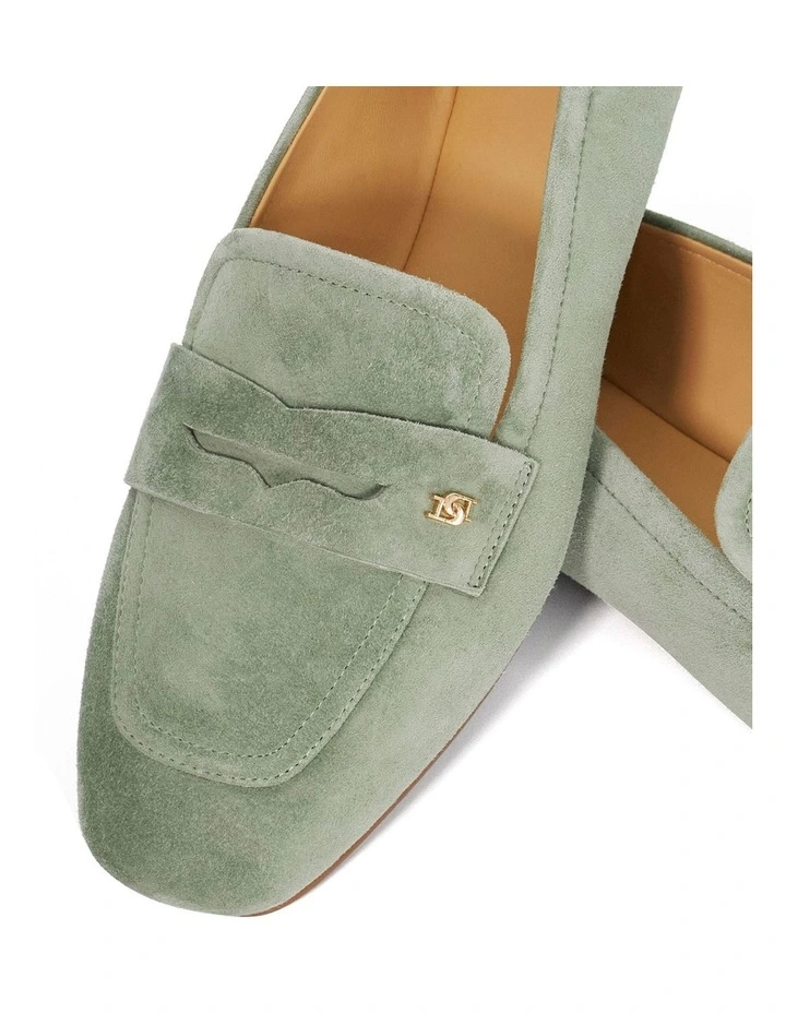 Glances Loafer In Green image 6