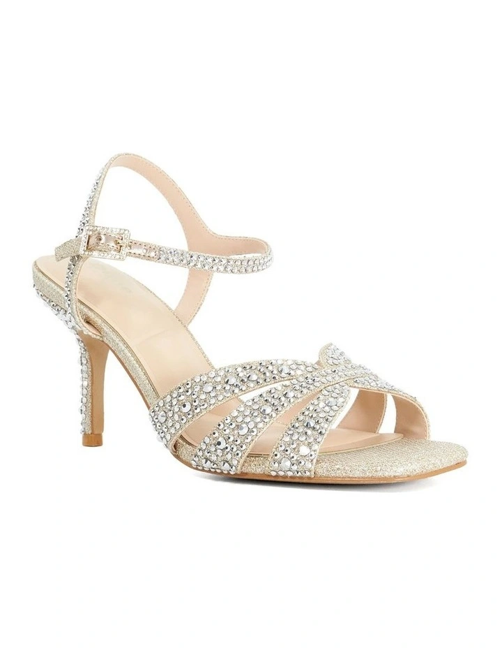 Mayven Heel In Gold image 2