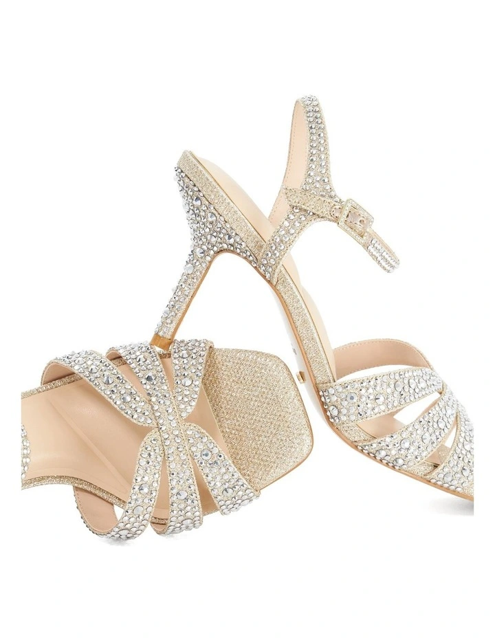Mayven Heel In Gold image 5