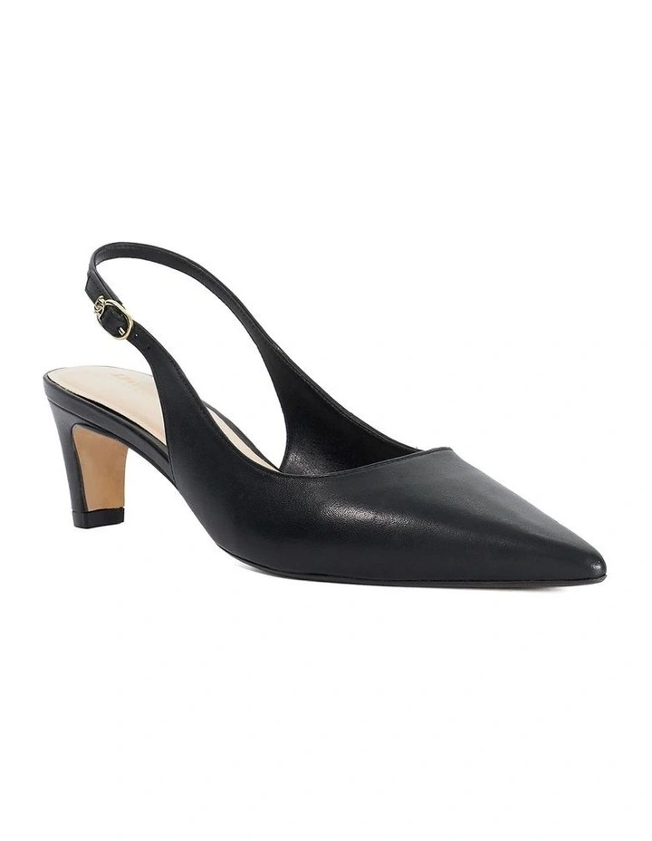 Connection Slingback In Black image 2