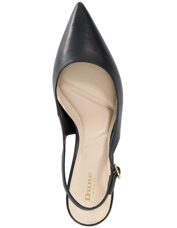 Connection Slingback In Black image 3