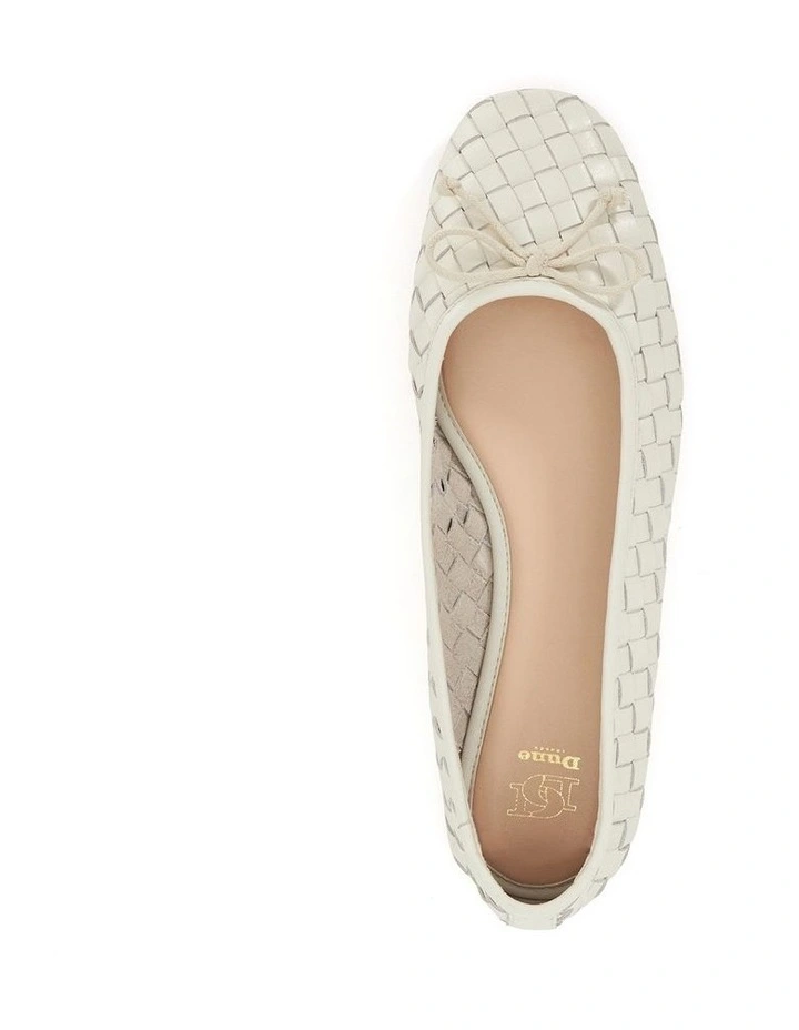 Heat Ballet Flat In Ecru image 4
