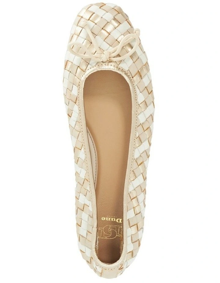Heat Ballet Flat In Cream image 4
