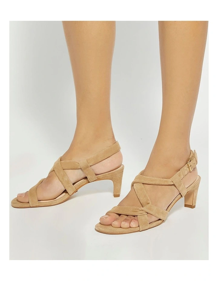 Motivating Heeled Sandal In Taupe image 2