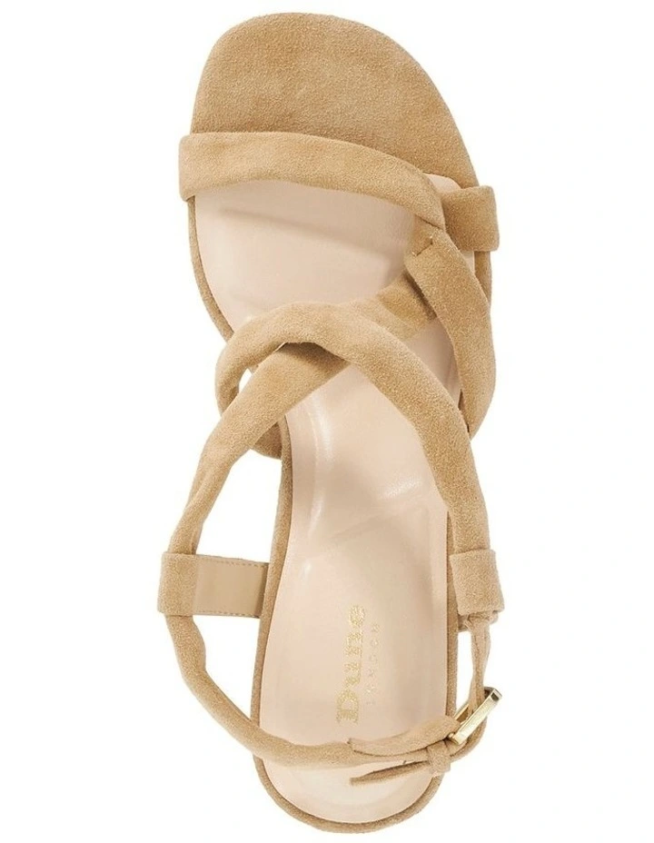 Motivating Heeled Sandal In Taupe image 4