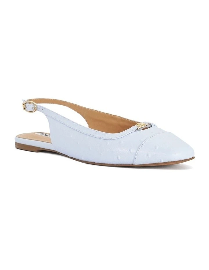 Hanna Slingback Flat In Blue image 3