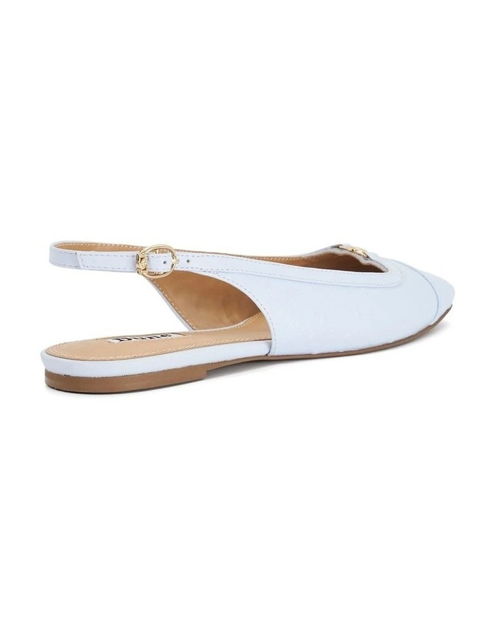 Hanna Slingback Flat In Blue image 5