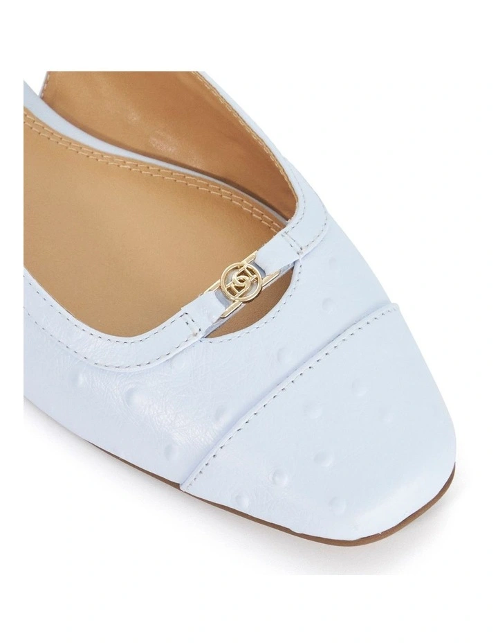 Hanna Slingback Flat In Blue image 6