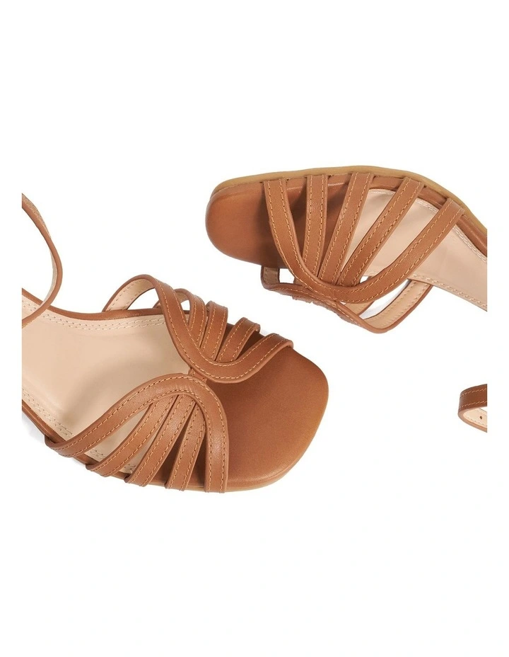 Jaelle Heeled Sandal In Tan image 5