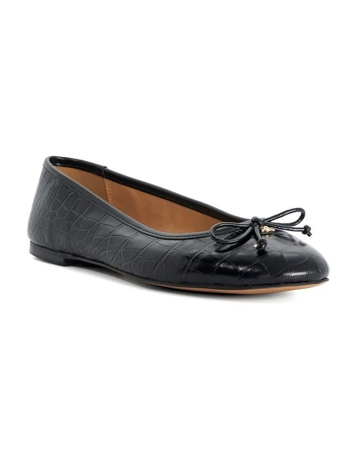 Helenne Ballet Flat in Black image 3