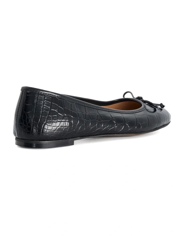 Helenne Ballet Flat in Black image 5