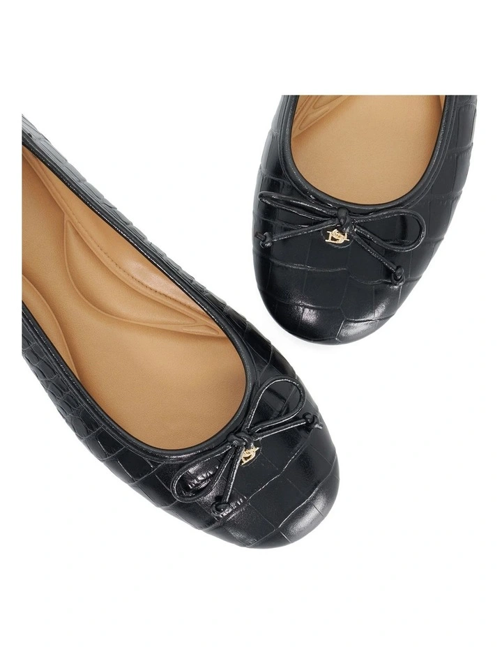 Helenne Ballet Flat in Black image 6