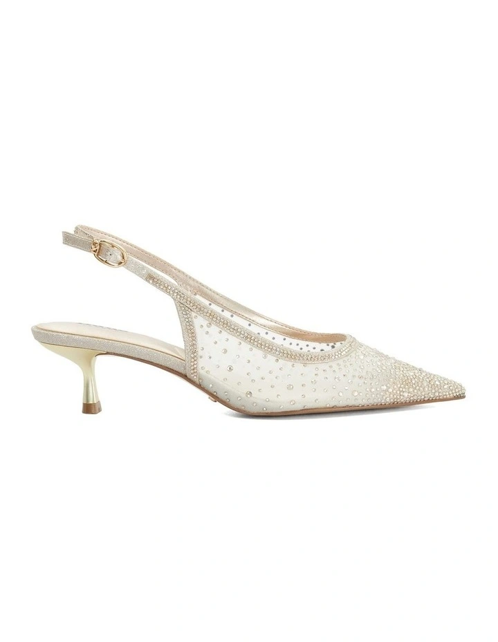 Cirelle Pump In Gold image 1