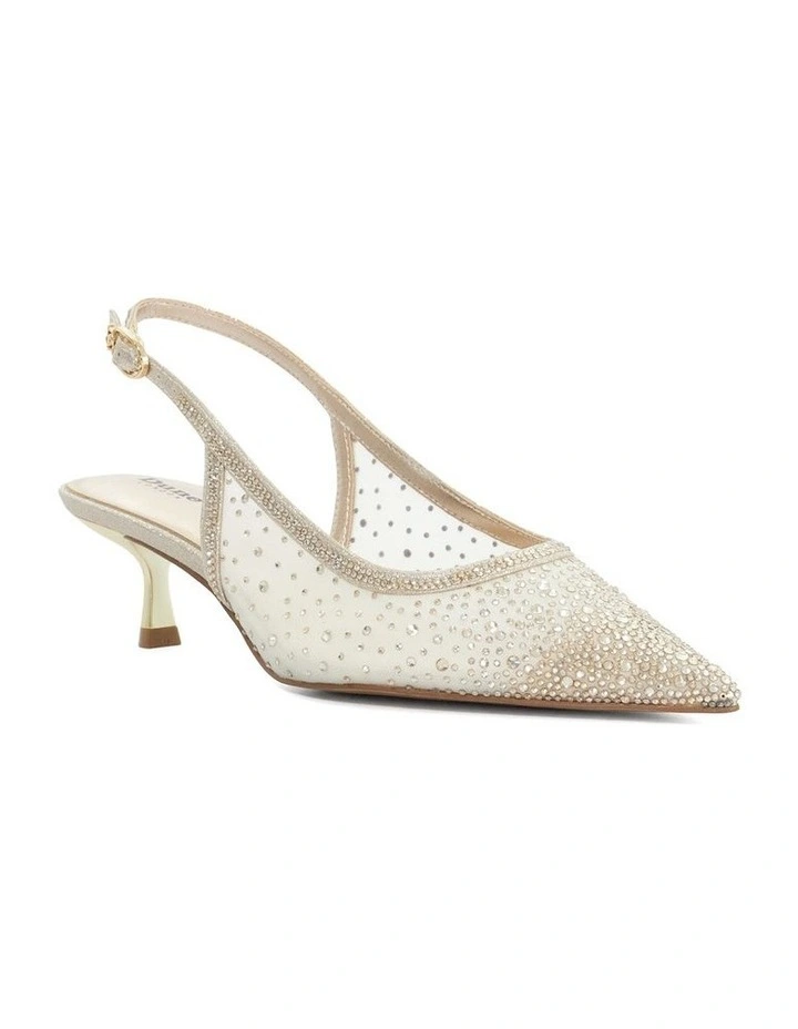 Cirelle Pump In Gold image 2