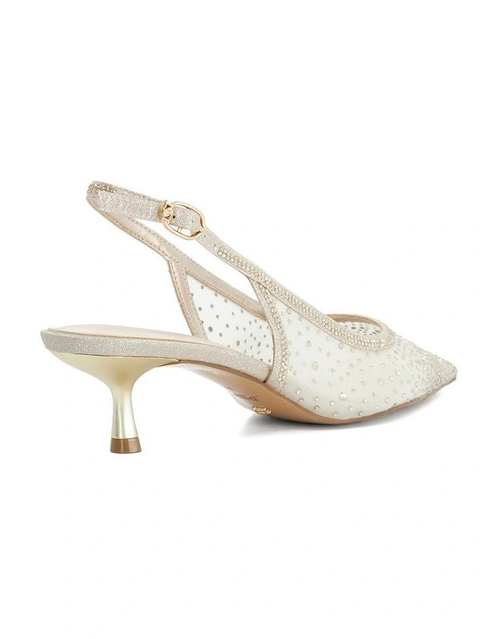 Cirelle Pump In Gold image 4